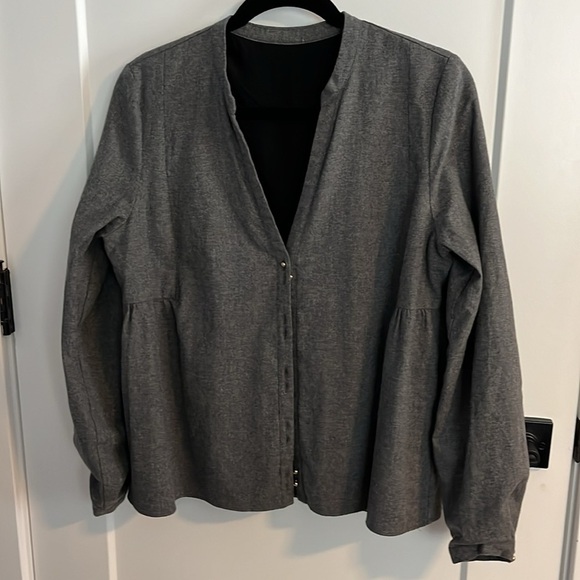 Sezane Gray “Sixtine” Blouse - medium - Picture 5 of 12